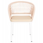 ΠΟΛΥΘΡΟΝΑ ΑΛΟΥΜΙΝΙΟΥ MAGNET HM6287.02 ΛΕΥΚΟ ΜΕ ΜΠΕΖ P.E.ΣΧΟΙΝΙ 59x61x81.5Υεκ