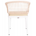 ΠΟΛΥΘΡΟΝΑ ΑΛΟΥΜΙΝΙΟΥ MAGNET HM6287.02 ΛΕΥΚΟ ΜΕ ΜΠΕΖ P.E.ΣΧΟΙΝΙ 59x61x81.5Υεκ