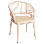 ΠΟΛΥΘΡΟΝΑ ΑΛΟΥΜΙΝΙΟΥ MAGNET HM6287.04 ΓΚΡΙ ΜΕ ΚΑΠΟΥΤΣΙΝΟ P.E.ΣΧΟΙΝΙ 59x61x81.5Υεκ