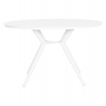 ΤΡΑΠΕΖΙ ΑΛΟΥΜΙΝΙΟΥ ΣΤΡΟΓΓΥΛΟ HIGER HM6290.02 Φ126x74Υεκ.