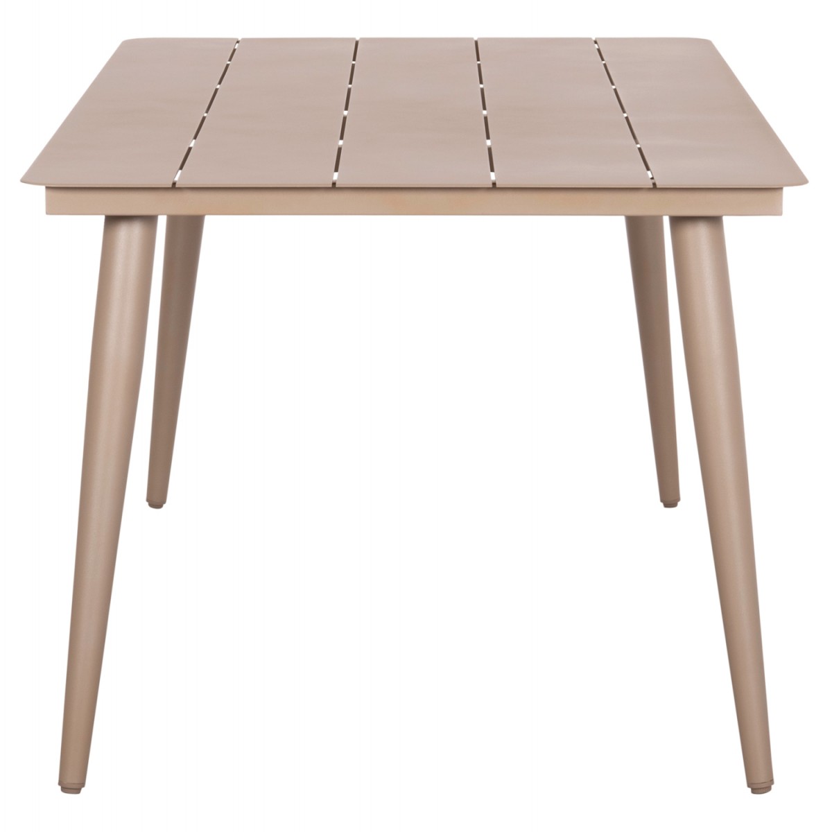 ΤΡΑΠΕΖΙ ΑΛΟΥΜΙΝΙΟΥ ΟΡΘΟΓΩΝΙΟ HIGER HM6291.04 ΚΑΠΟΥΤΣΙΝΟ 160x90x78Υεκ.