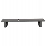 ΞΑΠΛΩΣΤΡΑ ΑΛΟΥΜΙΝΙΟΥ ΜΕ ΥΦΑΣΜΑ TESLIN RICKON HM6292.01 ΣΕ ΓΚΡΙ 198x61,5x97Υεκ.