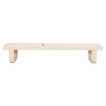 ΞΑΠΛΩΣΤΡΑ ΑΛΟΥΜΙΝΙΟΥ ΜΕ ΥΦΑΣΜΑ TESLIN RICKON HM6292.04 ΣΕ ΣΑΜΠΑΝΙ 198x61,5x97Υεκ.