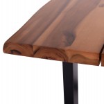 ΤΡΑΠΕΖΙ ΤΡΑΠΕΖΑΡΙΑΣ FRIGGO HM6296.02 ΞΥΛΟ ΑΚΑΚΙΑΣ-2,6εκ πάχος 140x80x76Υεκ.