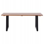 ΤΡΑΠΕΖΙ ΤΡΑΠΕΖΑΡΙΑΣ FRIGGO HM6298.02 ΞΥΛΟ ΑΚΑΚΙΑΣ-2,6εκ πάχος 200x100x76Υεκ.