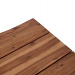 ΕΠΙΦΑΝΕΙΑ ΤΡΑΠΕΖΙΟΥ ΤΕΤΡΑΓΩΝΗ ΑΠΟ ΜΑΣΙΦ ΞΥΛΟ ΑΚΑΚΙΑΣ HM6300.01-- 80x80x3.5(πάχος) εκ.