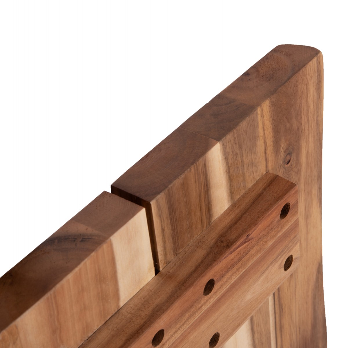 ΕΠΙΦΑΝΕΙΑ ΤΡΑΠΕΖΙΟΥ ΟΡΘΟΓΩΝΙΑ ΑΠΟ ΜΑΣΙΦ ΞΥΛΟ ΑΚΑΚΙΑΣ HM6303.01--200x100x3.5(πάχος)εκ