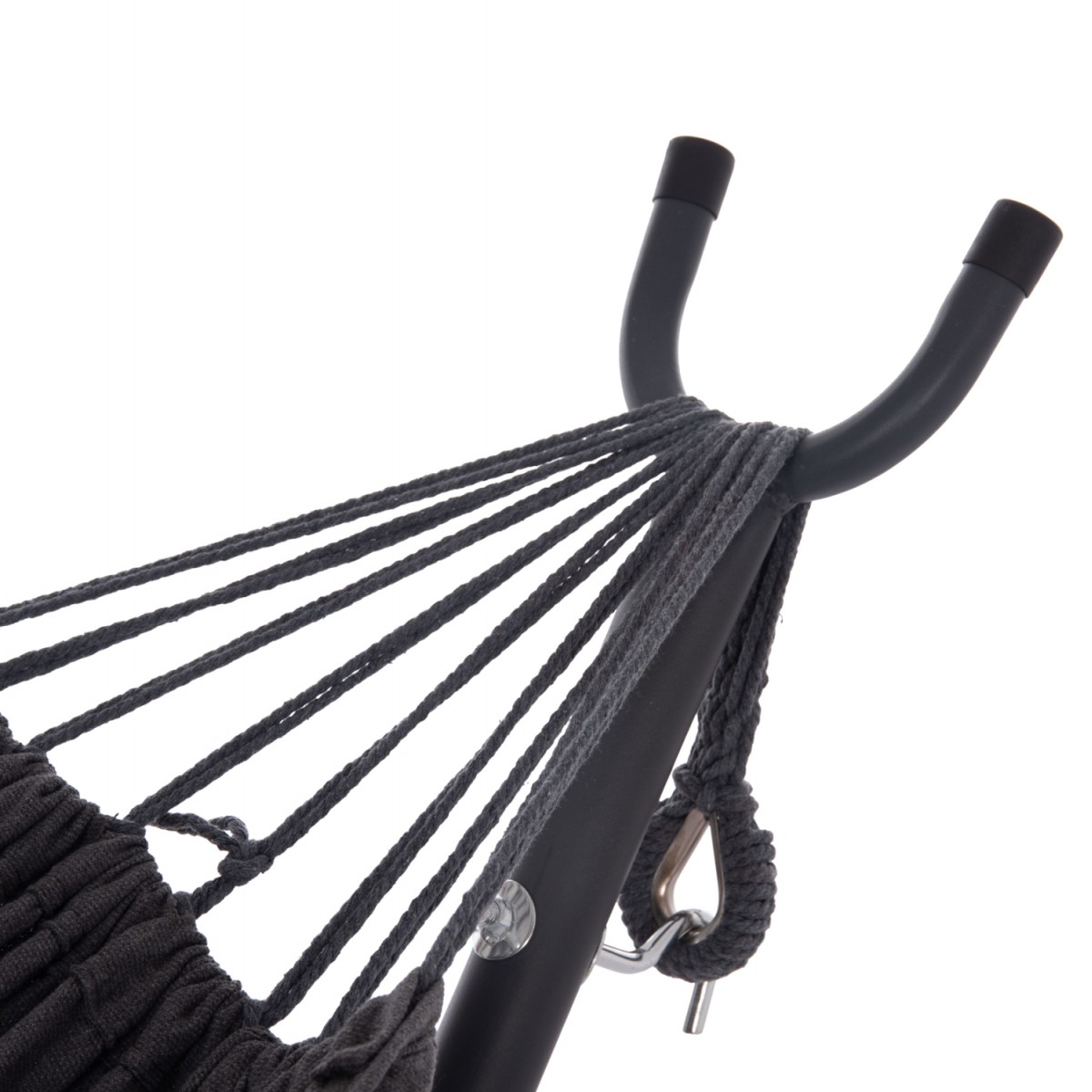 ΑΙΩΡΑ CRAVE HM6304.01 ΑΝΘΡΑΚΙ ΜΕΤΑΛΛΙΚΟΣ ΣΚΕΛΕΤΟΣ-ΣΚΟΥΡΟ ΓΚΡΙ ΥΦΑΣΜΑ 265x93x105Υεκ