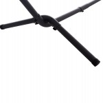 ΑΙΩΡΑ CRAVE HM6304.01 ΑΝΘΡΑΚΙ ΜΕΤΑΛΛΙΚΟΣ ΣΚΕΛΕΤΟΣ-ΣΚΟΥΡΟ ΓΚΡΙ ΥΦΑΣΜΑ 265x93x105Υεκ