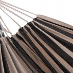 ΑΙΩΡΑ CRAVE HM6304.03 ΑΝΘΡΑΚΙ ΜΕΤΑΛ. ΣΚΕΛΕΤΟΣ--ΜΠΛΕ ΣΚΟΥΡΟ ΠΑΝΙ ΜΕ ΛΕΥΚΗ ΡΙΓΑ 265x93x105Υεκ