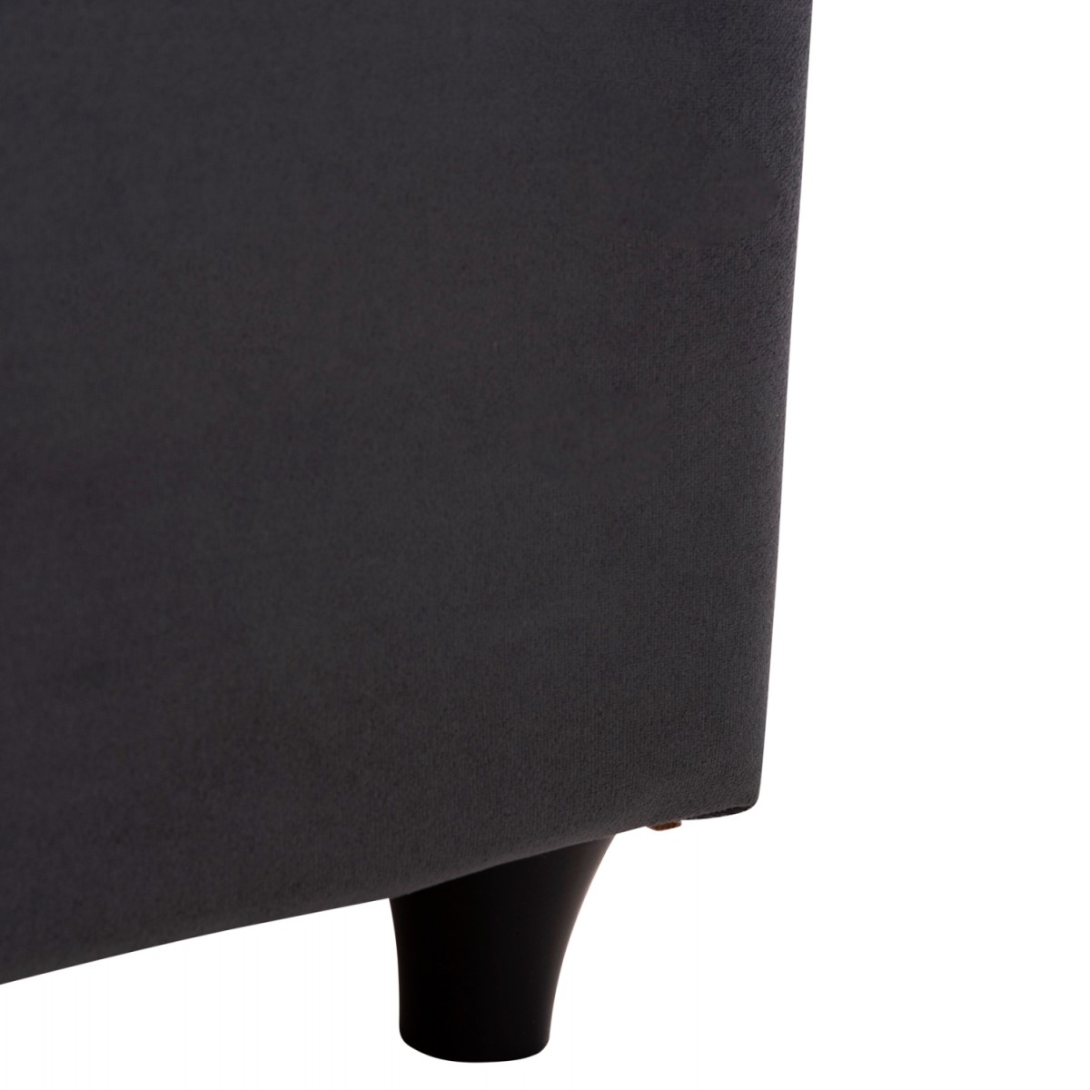 ΚΡEΒΑΤΙ ΜΕ ΑΠΟΘΗΚΕΥΤΙΚΟ ΧΩΡΟ IRIDA HM718 ΓΚΡΙ ΒΕΛΟΥΔΟ ΓΙΑ ΣΤΡΩΜΑ 160x200εκ.