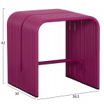 ΣΚΑΜΠΟ ΣΕΙΡΑ INTREPID HM6325.05 ΑΛΟΥΜΙΝΙΟ ΣΕ ΜΩΒ ΧΡΩΜΑ 40x38x42,5Yεκ.