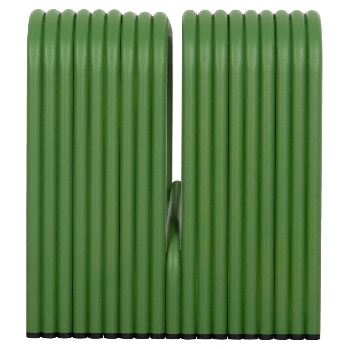 ΠΑΓΚΑΚΙ 2-ΘΕΣΙΟ ΣΕΙΡΑ INTREPID HM6327.07 ΑΛΟΥΜΙΝΙΟ ΣΕ ΠΡΑΣΙΝΟ ΧΡΩΜΑ 109,5x37x42Υ