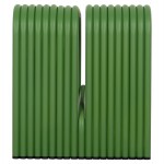 ΠΑΓΚΑΚΙ 2-ΘΕΣΙΟ ΣΕΙΡΑ INTREPID HM6327.07 ΑΛΟΥΜΙΝΙΟ ΣΕ ΠΡΑΣΙΝΟ ΧΡΩΜΑ 109,5x37x42Υ