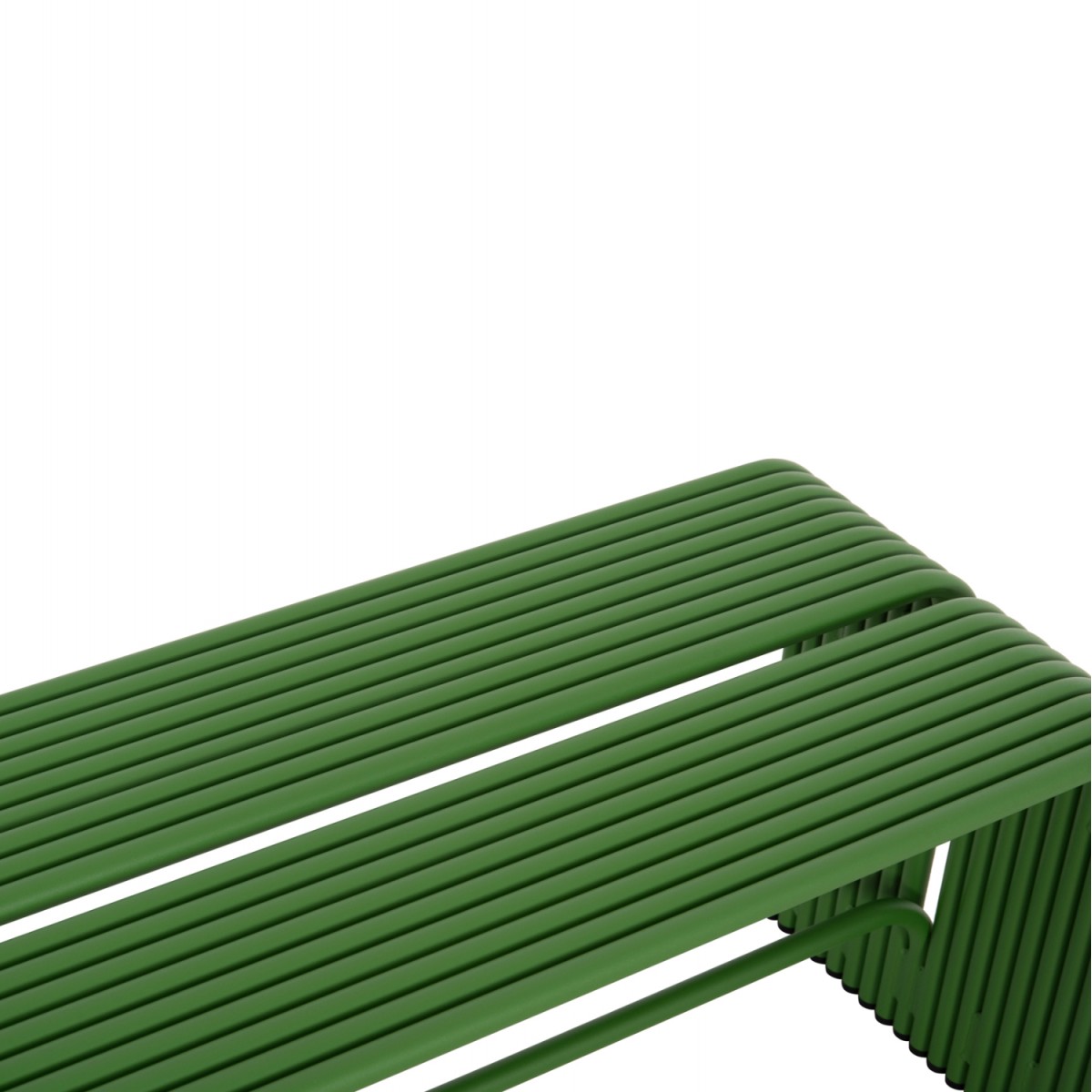 ΠΑΓΚΑΚΙ 2-ΘΕΣΙΟ ΣΕΙΡΑ INTREPID HM6327.07 ΑΛΟΥΜΙΝΙΟ ΣΕ ΠΡΑΣΙΝΟ ΧΡΩΜΑ 109,5x37x42Υ