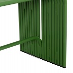 ΠΑΓΚΑΚΙ 2-ΘΕΣΙΟ ΣΕΙΡΑ INTREPID HM6327.07 ΑΛΟΥΜΙΝΙΟ ΣΕ ΠΡΑΣΙΝΟ ΧΡΩΜΑ 109,5x37x42Υ