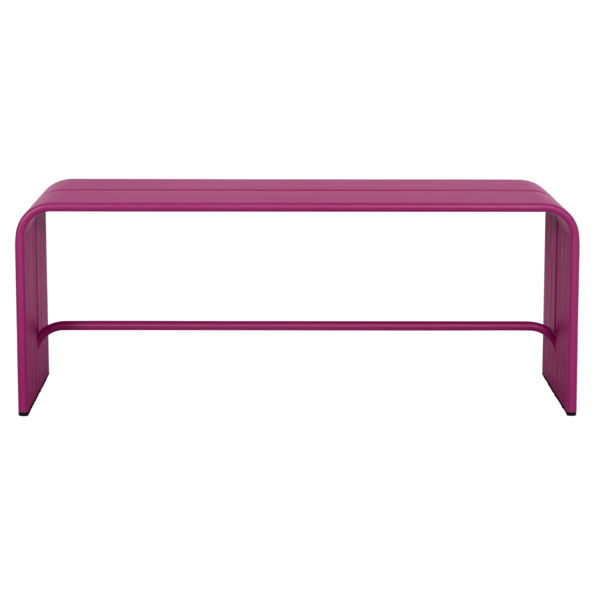 ΠΑΓΚΑΚΙ 2-ΘΕΣΙΟ ΣΕΙΡΑ INTREPID HM6327.05 ΑΛΟΥΜΙΝΙΟ ΣΕ ΜΩΒ ΧΡΩΜΑ 109,5x37x42Υ