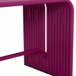 ΠΑΓΚΑΚΙ 2-ΘΕΣΙΟ ΣΕΙΡΑ INTREPID HM6327.05 ΑΛΟΥΜΙΝΙΟ ΣΕ ΜΩΒ ΧΡΩΜΑ 109,5x37x42Υ