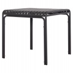 ΤΡΑΠΕΖΙ ΤΕΤΡΑΓΩΝΟ ΑΛΟΥΜΙΝΙΟΥ RACHEL HM6338.01 ΓΚΡΙ 80x80x76Υεκ.