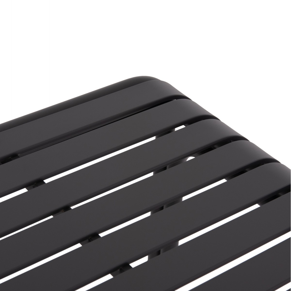 ΤΡΑΠΕΖΙ ΤΕΤΡΑΓΩΝΟ ΑΛΟΥΜΙΝΙΟΥ RACHEL HM6338.01 ΓΚΡΙ 80x80x76Υεκ.