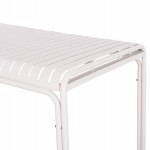 ΤΡΑΠΕΖΙ ΑΛΟΥΜΙΝΙΟΥ RACHEL HM6339.02 ΛΕΥΚΟ 150x80x75Υεκ.