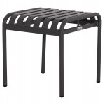 ΣΚΑΜΠΟ ΑΛΟΥΜΙΝΙΟΥ RACHEL HM6340.01 ΓΚΡΙ 45x45x46Υεκ.