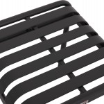 ΣΚΑΜΠΟ ΑΛΟΥΜΙΝΙΟΥ RACHEL HM6340.01 ΓΚΡΙ 45x45x46Υεκ.