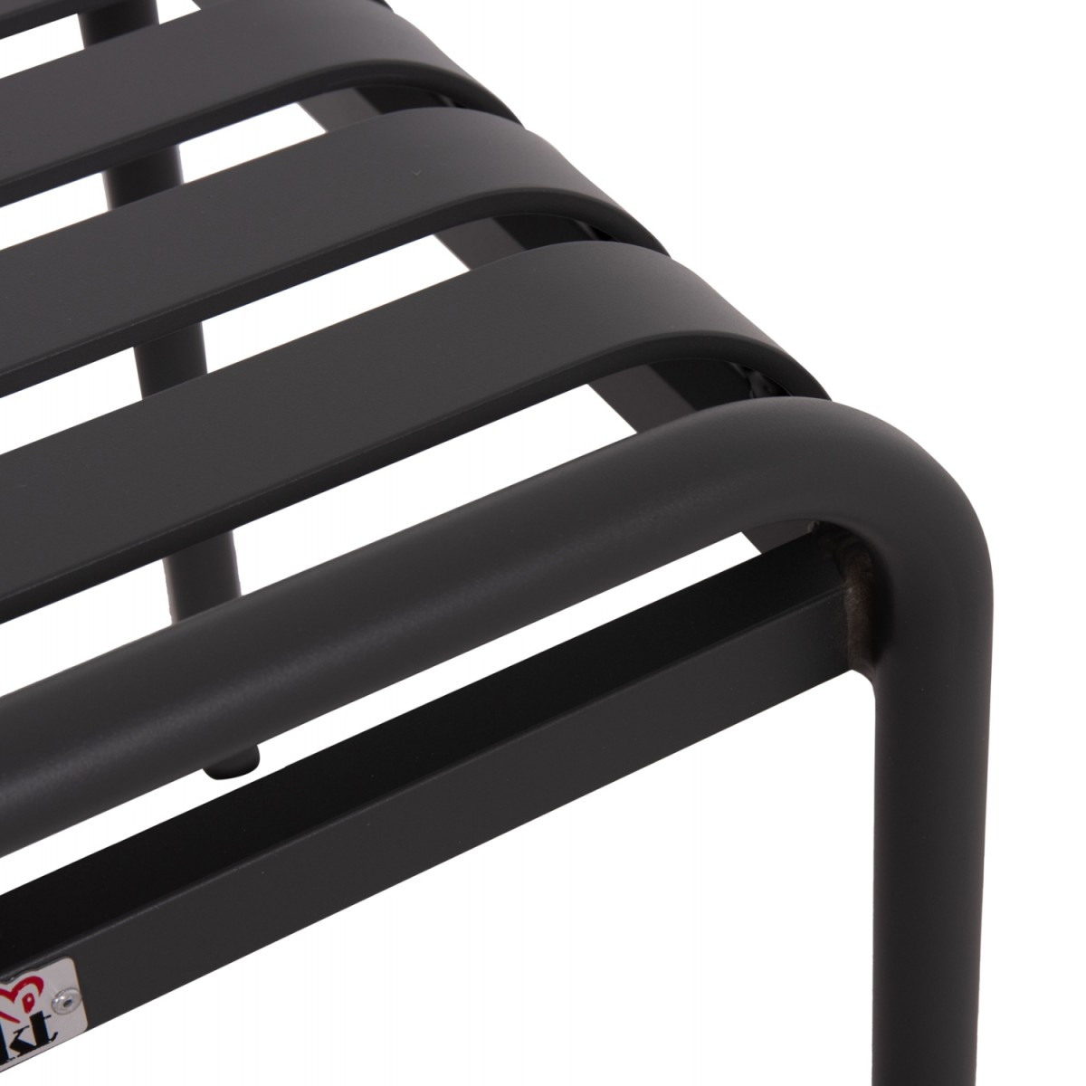 ΣΚΑΜΠΟ ΑΛΟΥΜΙΝΙΟΥ RACHEL HM6340.01 ΓΚΡΙ 45x45x46Υεκ.