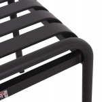 ΣΚΑΜΠΟ ΑΛΟΥΜΙΝΙΟΥ RACHEL HM6340.01 ΓΚΡΙ 45x45x46Υεκ.