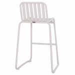 ΣΚΑΜΠΟ ΜΠΑΡ ΑΛΟΥΜΙΝΙΟΥ RACHEL HM6341.02 ΛΕΥΚΟ 47x56,5x98,5Υεκ.