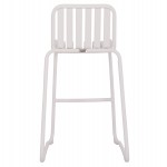 ΣΚΑΜΠΟ ΜΠΑΡ ΑΛΟΥΜΙΝΙΟΥ RACHEL HM6341.02 ΛΕΥΚΟ 47x56,5x98,5Υεκ.