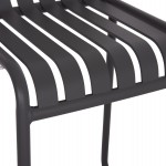 ΣΚΑΜΠΟ ΜΠΑΡ ΑΛΟΥΜΙΝΙΟΥ RACHEL HM6341.01 ΓΚΡΙ 47x56,5x98,5Υεκ.