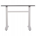 ΒΑΣΗ ΤΡΑΠΕΖΙΟΥ ΜΕΤΑΛΛΙΚΗ ΔΙΠΛΗ HM461.12 ΛΕΥΚΗ ΜΕ ΡΕΓΟΥΛΑΤΟΡΟΥΣ 100x60x73Υεκ.