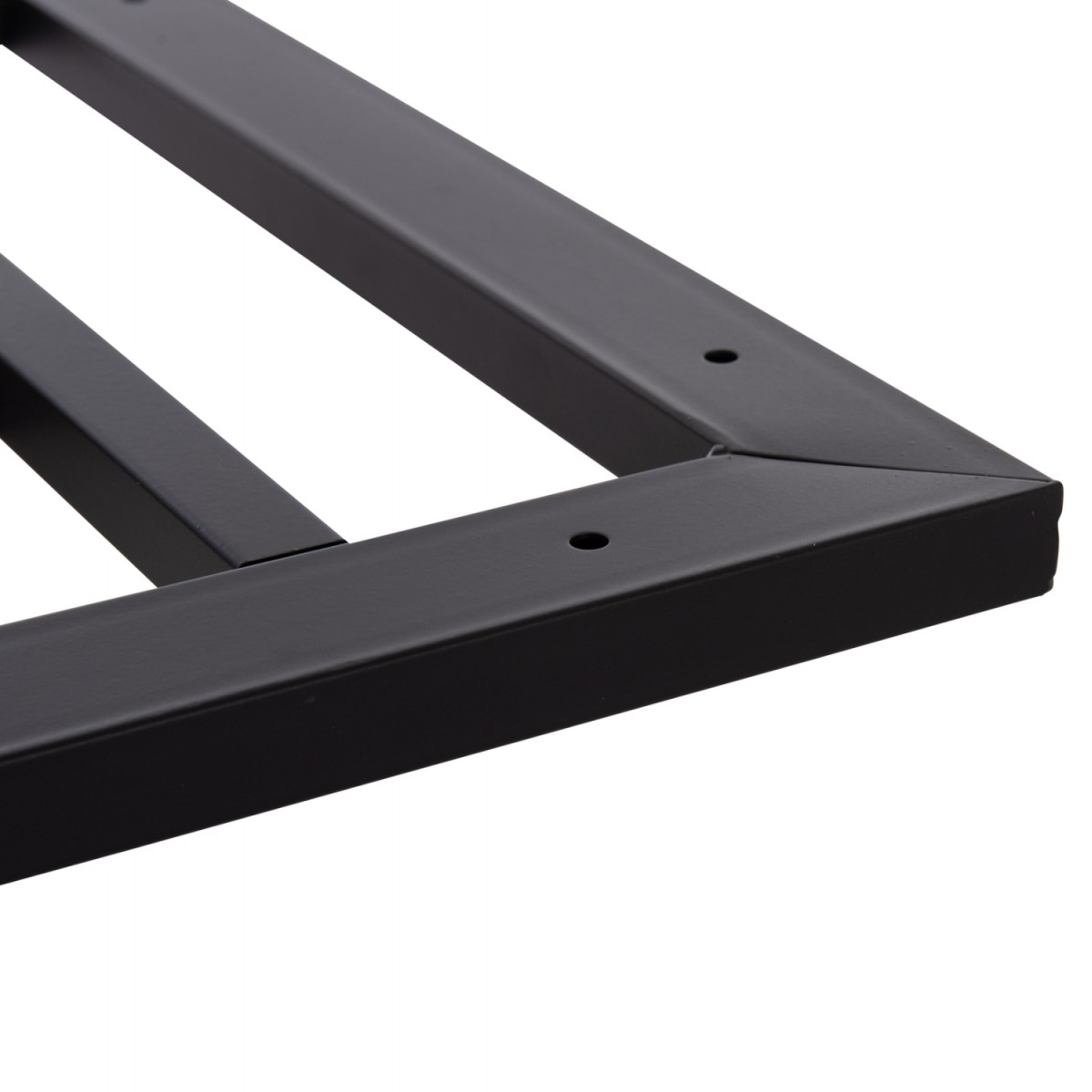 ΒΑΣΗ ΤΡΑΠΕΖΙΟΥ ΜΕΤΑΛΛΙΚΗ ΔΙΠΛΗ HM461.12 ΛΕΥΚΗ ΜΕ ΡΕΓΟΥΛΑΤΟΡΟΥΣ 100x60x73Υεκ.