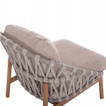 ΣΕΤ ΣΑΛΟΝΙ ΕΞ.ΧΩΡΟΥ 5ΤΜΧ KROM HM6360.02 ΑΛΟΥΜΙΝΙΟ--ΣΧΟΙΝΙ STRAP--3D PRINTED ΓΥΑΛΙ