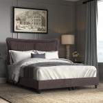 ΚΡEΒΑΤΙ ΔΙΠΛΟ NESTOR HM715.02 ΥΦΑΣΜΑ TEDDY ΚΑΦΕ--ΓΙΑ ΣΤΡΩΜΑ 160x200εκ.