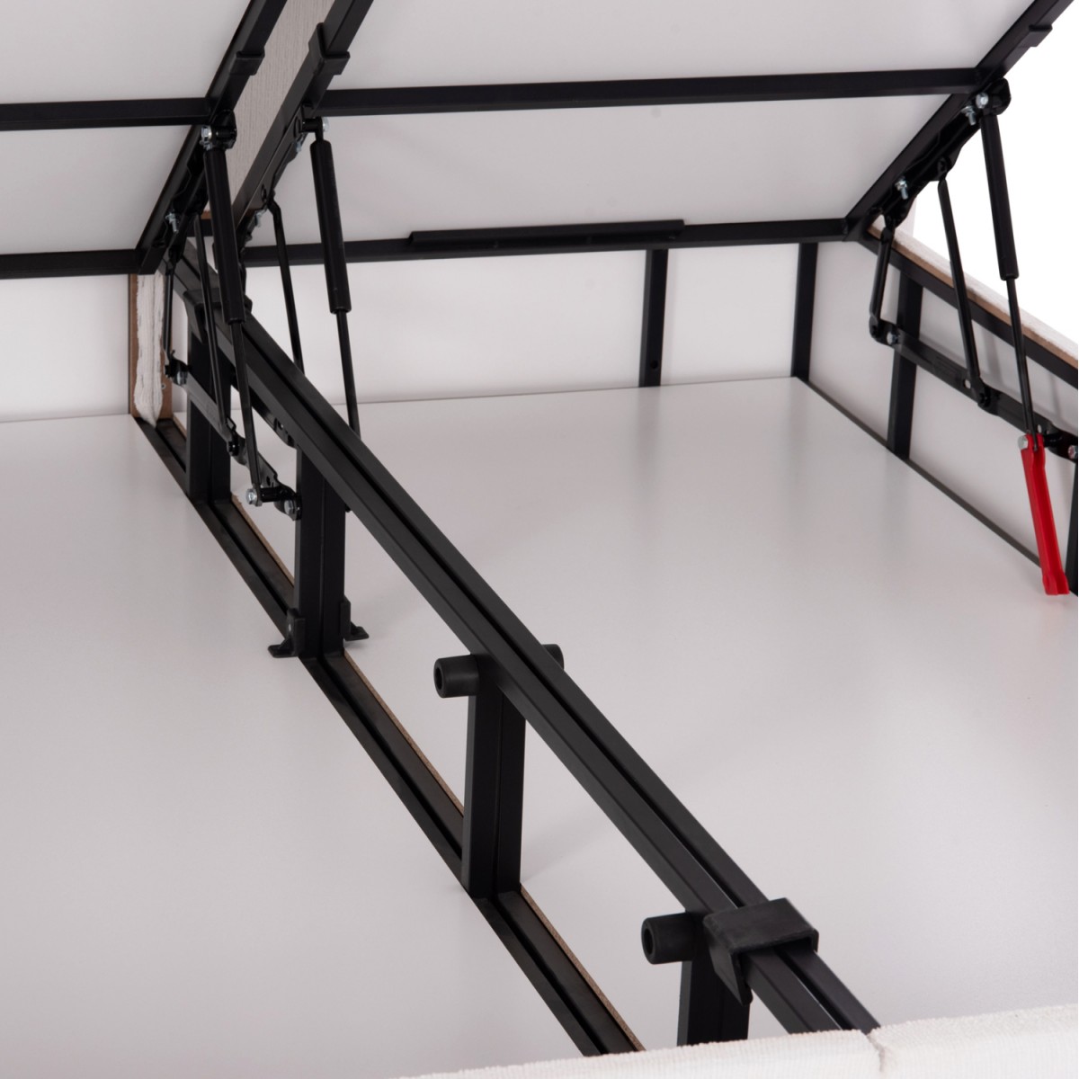 ΚΡEΒΑΤΙ ΜΕ ΑΠΟΘΗΚΕΥΤΙΚΟ ΧΩΡΟ DREAMLET HM716.03 ΛΕΥΚΟ TEDDY ΥΦΑΣΜΑ- ΓΙΑ ΣΤΡΩΜΑ 160x200εκ.