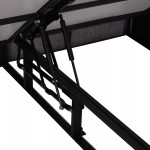 ΚΡΕΒΑΤΙ RAMON ΜΕ ΑΠΟΘ. ΧΩΡΟ HM720.22 ΥΦΑΣΜΑ TEDDY ΓΚΡΙ-ΓΙΑ ΣΤΡΩΜΑ 160x200εκ