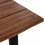 ΤΡΑΠΕΖΙ ΤΡΑΠΕΖΑΡΙΑΣ FRIGGO HM6375.02 ΞΥΛΟ ΑΚΑΚΙΑΣ ΠΑΧΟΣ ΕΠΙΦΑΝΕΙΑΣ 2,6εκ- 160x80x76Υ