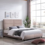 ΚΡΕΒΑΤΙ MILO ΜΕ ΑΠΟΘ.ΧΩΡΟ HM738.22 ΜΠΕΖ TEDDY ΥΦΑΣΜΑ ΓΙΑ ΣΤΡΩΜΑ 140x200εκ