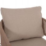 ΣΕΤ ΣΑΛΟΝΙ ΕΞ.ΧΩΡΟΥ 4ΤΜΧ KANU HM6416 ΞΥΛΟ ΑΚΑΚΙΑΣ-ΜΕΤΑΛΛΟ-ΣΧΟΙΝΙ -- ΜΠΕΖ