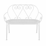 ΠΑΓΚΑΚΙ ΜΕΤΑΛΛΙΚΟ ΛΕΥΚΟ AMORE HM5014.02