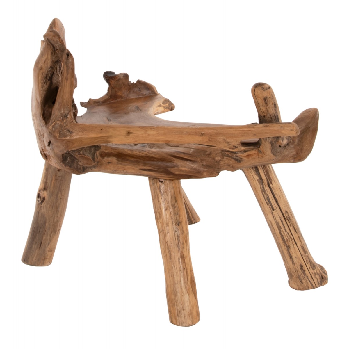 ΠΑΓΚΑΚΙ HM9348 ΑΠΟ ΜΑΣΙΦ ΞΥΛΟ TΕΑK ΦΥΣΙΚΟ 120x88x80 εκ.