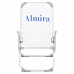 ΚΑΡΕΚΛΑΚΙ ΠΑΡΑΛΙΑΣ ΑΛΟΥΜΙΝΙΟΥ ΒΑΡ.ΤΥΠΟΥ ΥΠΕΡΥΨΩΜΕΝΟ ALMIRA HM6431.03 ΛΕΥΚΟ 53x68x80Υεκ