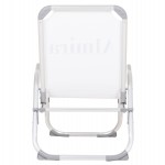 ΚΑΡΕΚΛΑΚΙ ΠΑΡΑΛΙΑΣ ΑΛΟΥΜΙΝΙΟΥ ΒΑΡ.ΤΥΠΟΥ ΥΠΕΡΥΨΩΜΕΝΟ ALMIRA HM6431.03 ΛΕΥΚΟ 53x68x80Υεκ