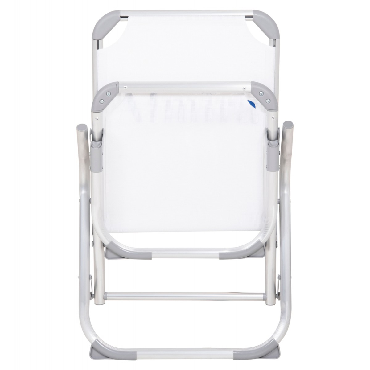 ΚΑΡΕΚΛΑΚΙ ΠΑΡΑΛΙΑΣ ΑΛΟΥΜΙΝΙΟΥ ΒΑΡ.ΤΥΠΟΥ ΥΠΕΡΥΨΩΜΕΝΟ ALMIRA HM6431.03 ΛΕΥΚΟ 53x68x80Υεκ