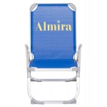 ΚΑΡΕΚΛΑΚΙ ΠΑΡΑΛΙΑΣ ΑΛΟΥΜΙΝΙΟΥ ΒΑΡ.ΤΥΠΟΥ ΥΠΕΡΥΨΩΜΕΝΟ ALMIRA HM6431.01 ΜΠΛΕ 53x68x80Υεκ