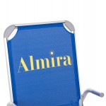 ΚΑΡΕΚΛΑΚΙ ΠΑΡΑΛΙΑΣ ΑΛΟΥΜΙΝΙΟΥ ΒΑΡ.ΤΥΠΟΥ ΥΠΕΡΥΨΩΜΕΝΟ ALMIRA HM6431.01 ΜΠΛΕ 53x68x80Υεκ