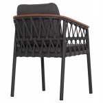 ΠΟΛΥΘΡΟΝΑ ΑΛΟΥΜΙΝΙΟΥ STREAM HM6427.01 ΣΚΟΥΡΟ ΓΚΡΙ ΣΧΟΙΝΙ & OLEFIN 59x63x85Υεκ.