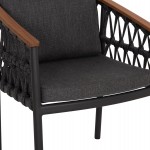 ΠΟΛΥΘΡΟΝΑ ΑΛΟΥΜΙΝΙΟΥ STREAM HM6427.01 ΣΚΟΥΡΟ ΓΚΡΙ ΣΧΟΙΝΙ & OLEFIN 59x63x85Υεκ.